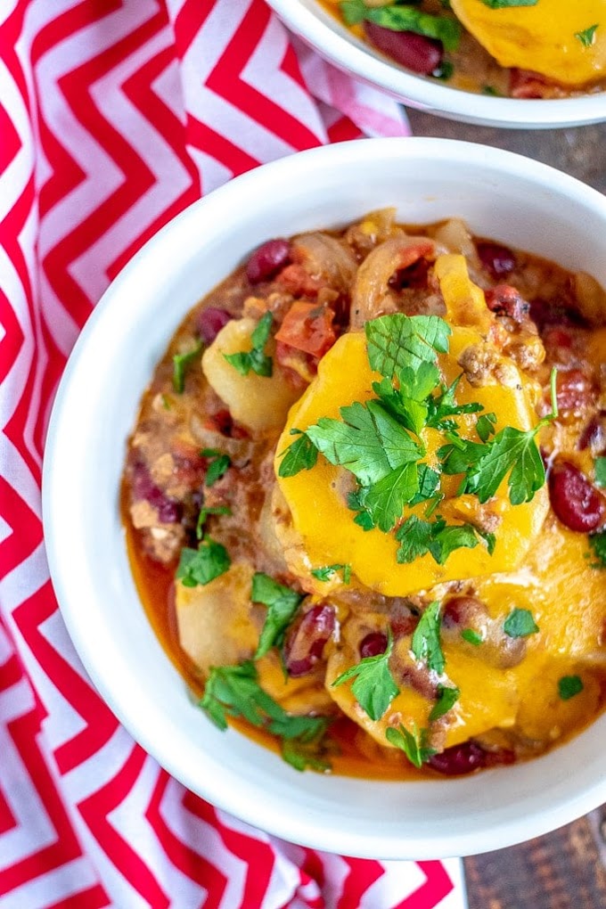 Crock Pot Cowboy Casserole