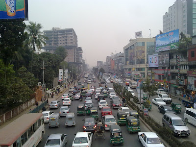 Traffic Jam Mirpur Road Dhaka