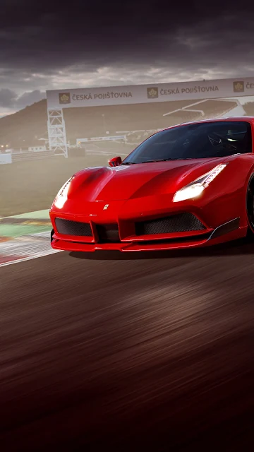 Imagem, Ferrari, Carro Tunado, Carro de Corrida,Hd, 4k.