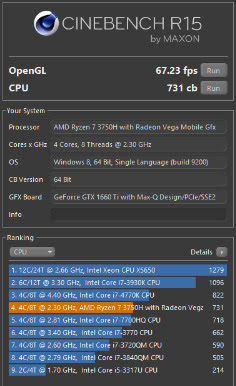 Cinebench R15