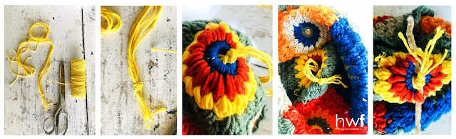 pumpkins,Sweet Sweater Pumpkins,fall,tutorial,DIY,diy decorating,up-cycling,re-purposing,crafting,thrifted,boho style,colorful home,decorating,granny squares,crochet hat pumpkin,fabric pumpkins,fall home decor, diy fall home decor, diy home decor, diy pumpkins.