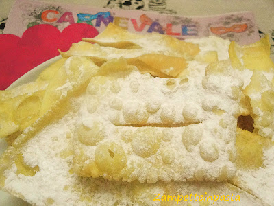 Galani o Chiacchiere - Ricetta di Carnevale