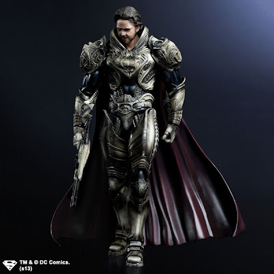 Square Enix Play Arts Kai Man of Steel Jor-El Figure