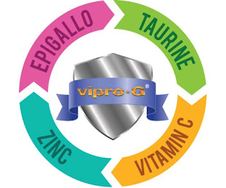 4 anti oksidan dalam vipro-g epigallocatechin gallate vitamin c 1000 zinc picolinate taurine