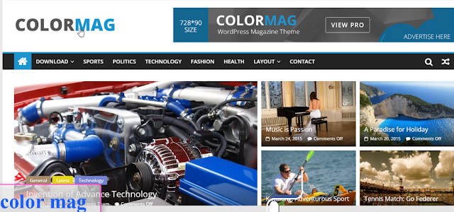 color mag free wordpress Themes by it-nextsolution