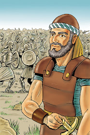 Joshua, the man who had led the Israelites into the land of Canaan.