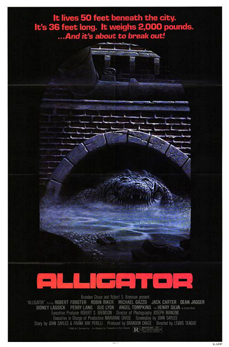 Alligators In The Sewers. ALLIGATOR (1980)