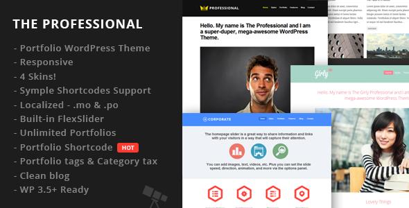  The Professional WordPress Theme | corporate WordPress theme