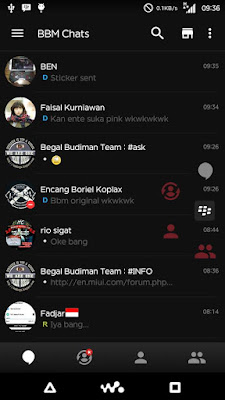 BBM Mod Black V2.12.0.11 Apk Terbaru