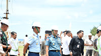 Danlanal Sabang Sambut kedatangan Menteri Kelautan dan Perikanan
