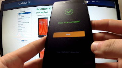 Cara Hard Reset Smartphone Xiaomi Semua Tipe Full Gambar
