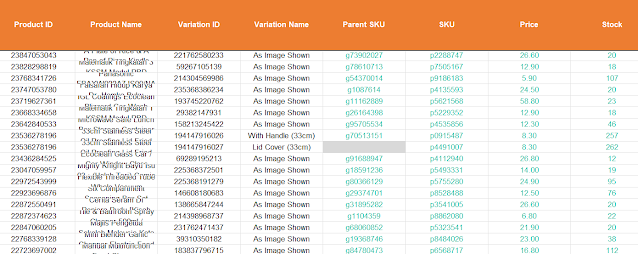 CARA SIMPAN DATA PRODUK SHOPEE KE EXCEL