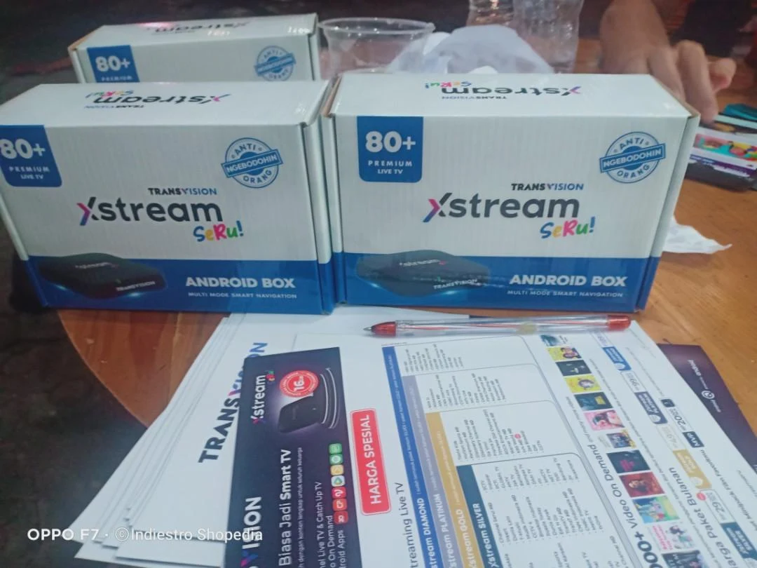 Android TV Box Transvision Xtream Seru