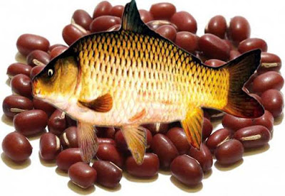 Canh cá chép với đậu đỏ an thai bổ máu