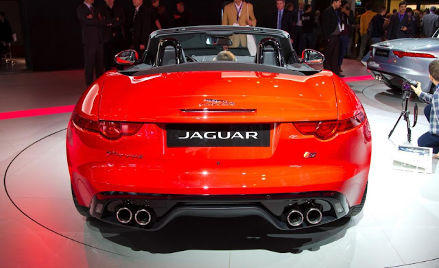 2013 Jaguar F-Type Roadster Rear
