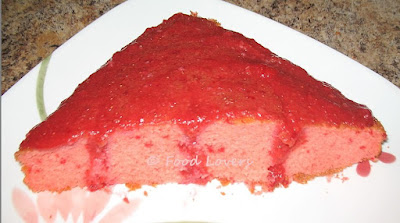 Strawberry Cake for Birthday