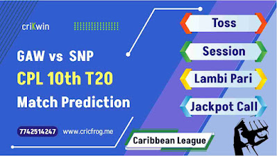 CPL T20 Guyana vs Nevis Patriots 10th Today’s Match Prediction ball by ball