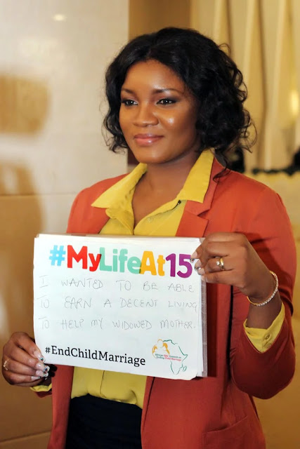 Omotola Jalade Attends First African Girls' Summit On Child Marriage