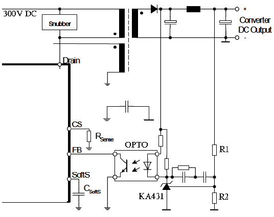 Hình 55b - Bên thứ cấp và mạch hồi tiếp so quang.