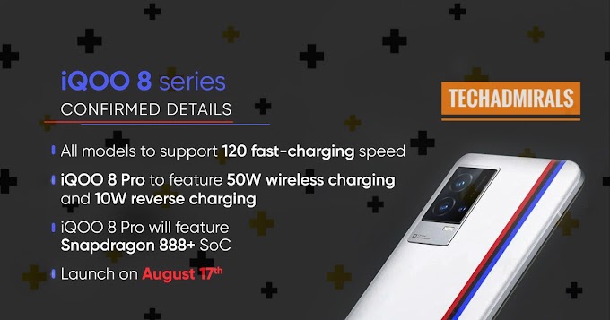 iQOO 8, iQOO 8 Pro Full Specifications Leaked Ahead of Launch