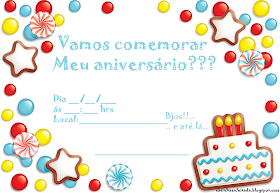 convite de aniversário para imprimir