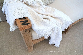 pallet wood outdoor furniture sofa Funky Junk Interiors