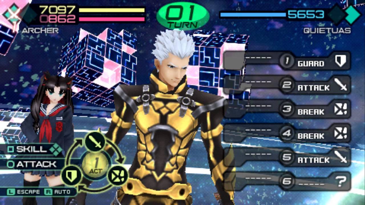 Fate Extra ISO for PPSSPP - isoroms.com