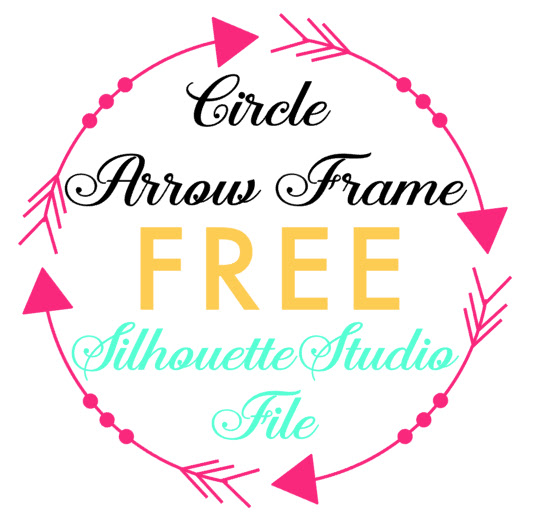 Download Circle Arrow Frame Free Silhouette Studio Cut File Silhouette School