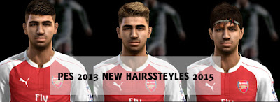 PES 2013 New Hair Styles 2015