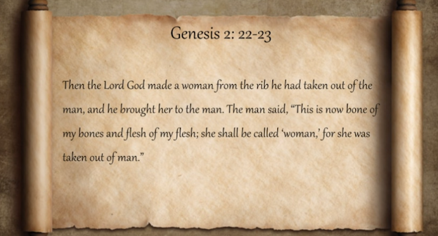 Bible Genesis 2:22-23