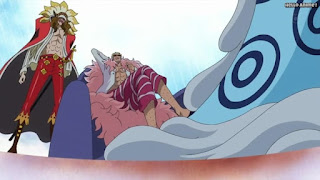 ワンピースアニメ ドレスローザ編 689話 ドフラミンゴ ドフィ DonQuixote Doflamingo | ONE PIECE Episode 689