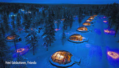 Hotel Kakslauttanen, Finlandia 