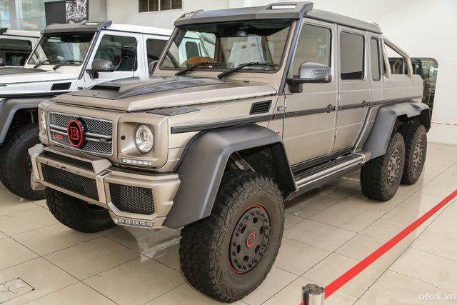  Xe việt dã 6 bánh Brabus G700 đã về Đông Nam Á