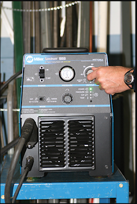 Kiểm tra cài đặt không khí của máy cắt plasma ( Hình 2)
