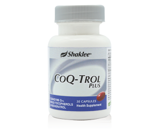 COQ TROL PLUS : PRODUK TERBARU DARI SHAKLEE YANG SANGAT TERBAIK UNTUK KESIHATAN