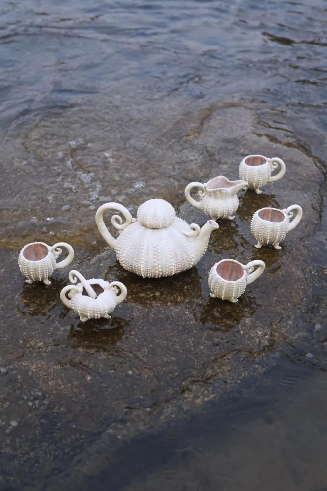 pottery inspired by nature