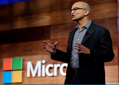Who is the CEO of Microsoft ?