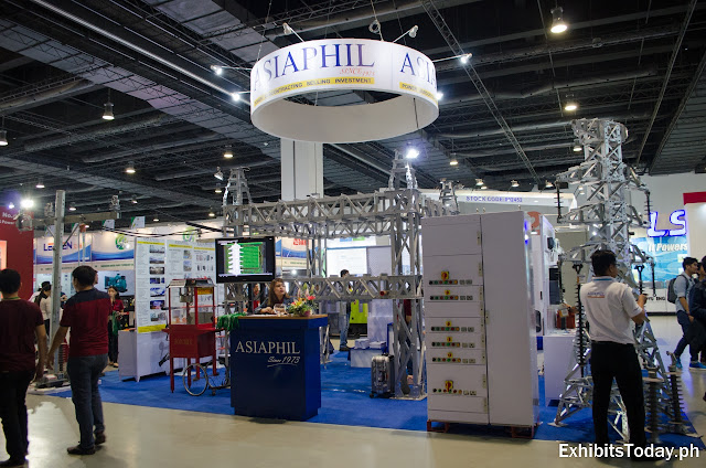 Asiaphil trade show booth