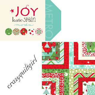 Moda JOY Christmas Quilt Fabric by Kate Spain