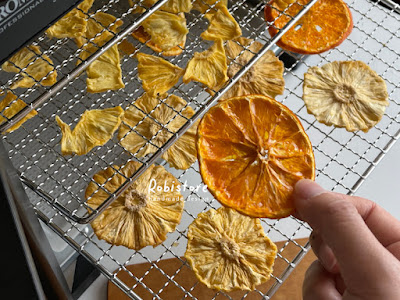 用食物乾燥機做茂谷柑橘片