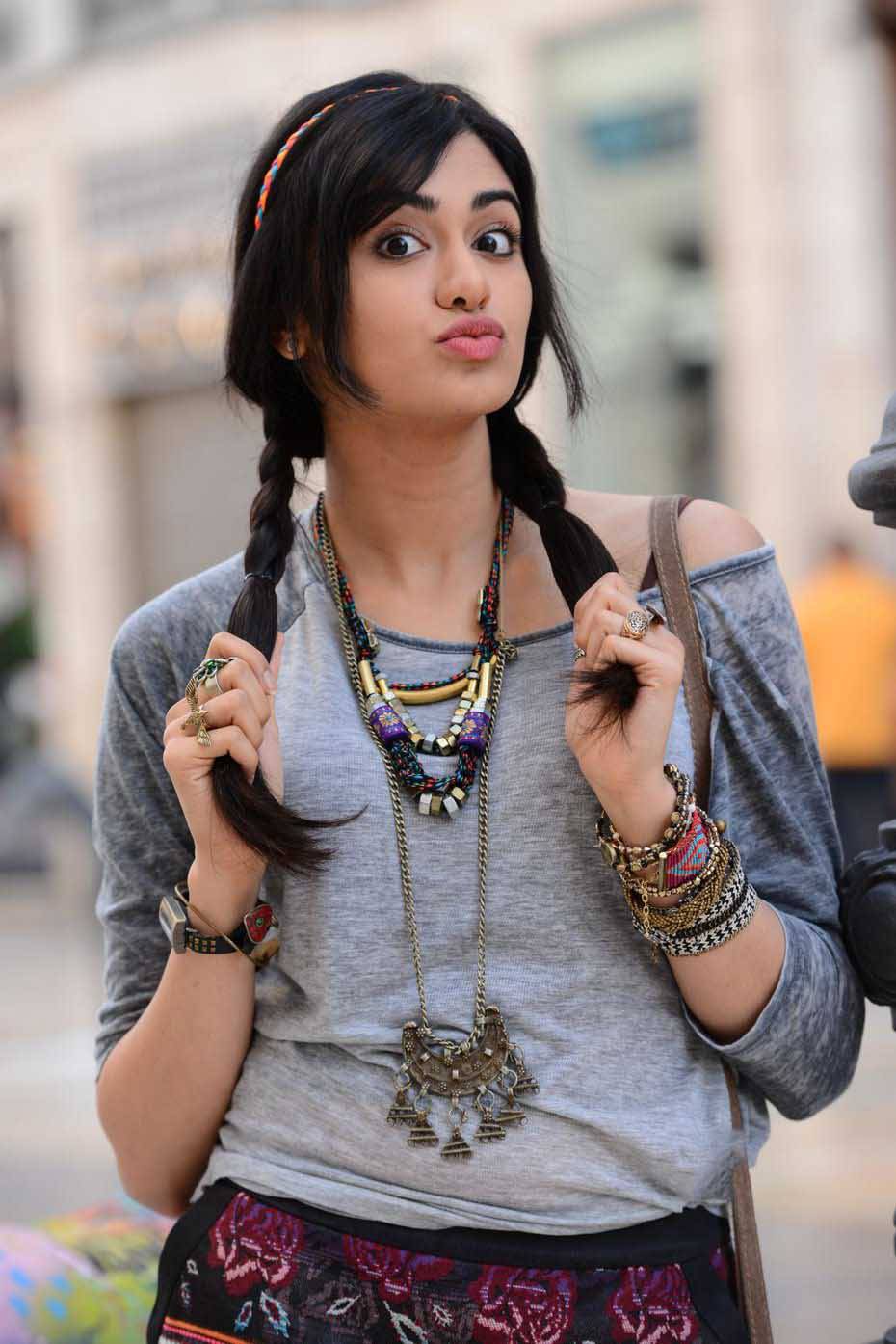 Adah Sharma Hairs