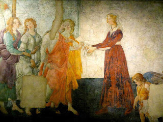 Sandro Botticelli Venüs ve Üç Güzellerin Genç Bayana Hediyesi