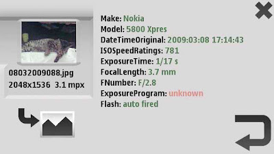 XpressEXIF Nokia 5530