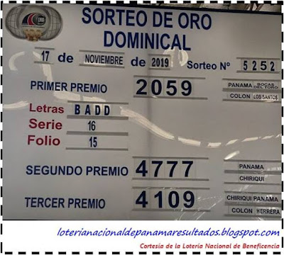 resultados-sorteo-domingo-17-de-noviembre-2019-loteria-nacional-de-panama-tablero-oficial