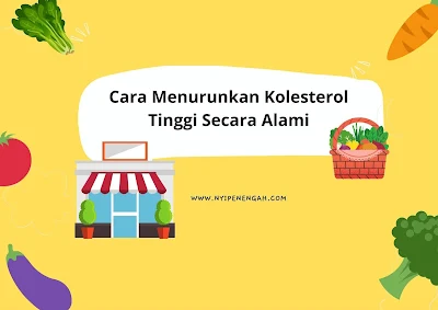 Cara menurunkan kolesterol dengan cepat