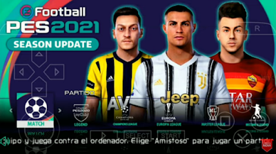 PES 2021 V6 PPSSPP Android Offline Graphics Full HD