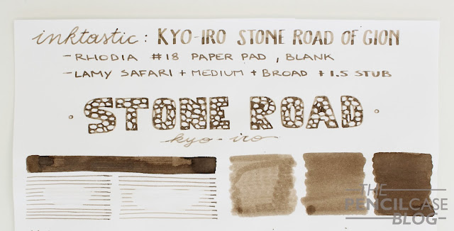 Inktastic Kyo-Iro Stone Road of Gion ink review