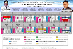 Kalender Pendidikan (Kaldik) 2021/2022 Provinsi Papua (PDF)