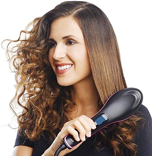 Desire HUB 2-in-1 Ceramic Plate Essential Beauty Combo Set of Hair Straightener and Curler and Professional Hair Dryers for Women (1000 W)
