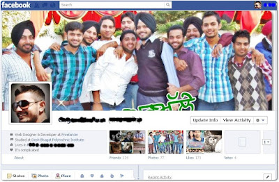 Facebook Timeline Profile 2012